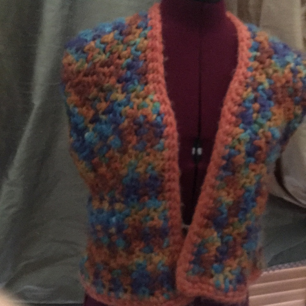 Knitted vest